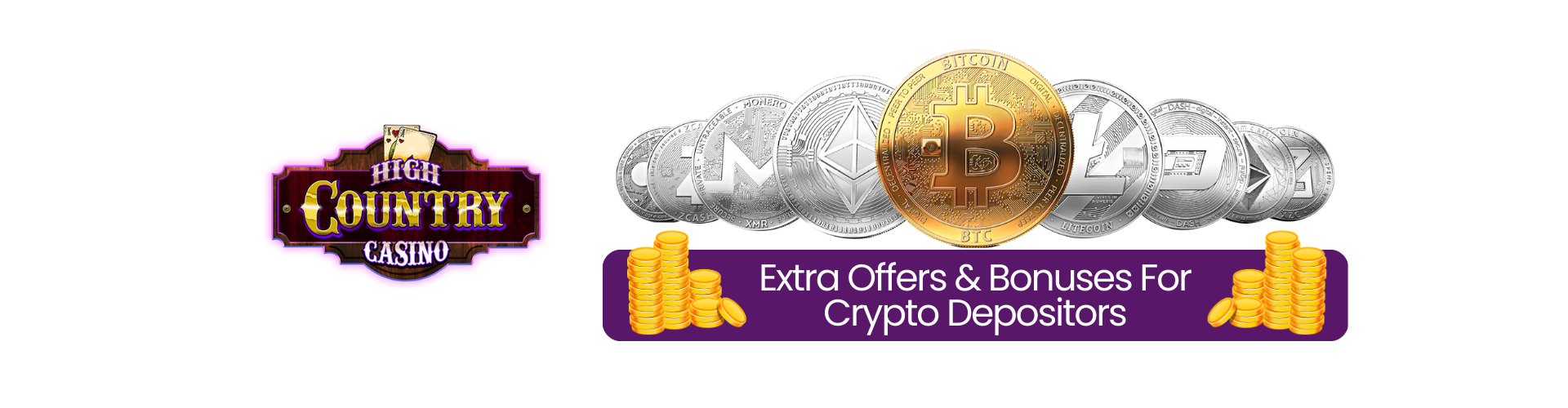 High Country Casino - Extra Offers & Bonuses For Crypto Depositors