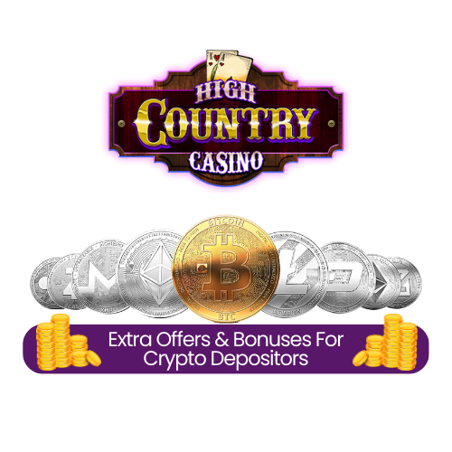 High Country Casino - Extra Offers & Bonuses For Crypto Depositors