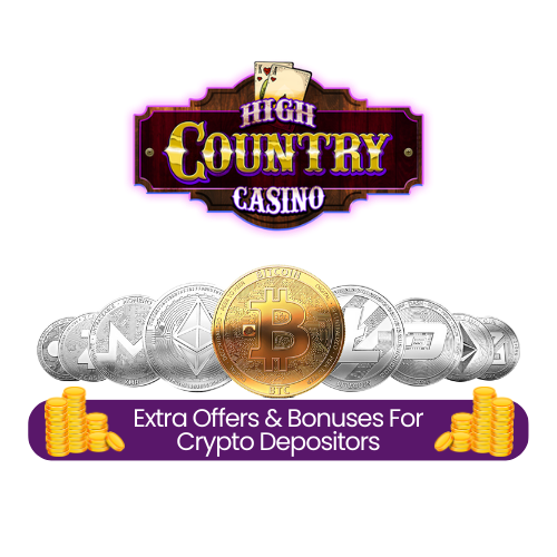 High Country Casino - Extra Offers & Bonuses For Crypto Depositors